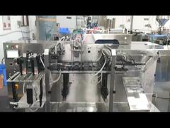 Dwustopniowa maszyna do pakowania płynnych soków owocowych, zawiesin, miodu, sosu sojowego w gotowe torebki/małe torebki