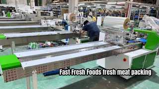 Szybkość i wydajność maszyny Flow Pack LC 580S