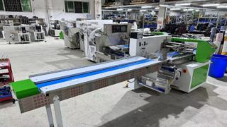 Maszyna Flow Pack do ciastek i szaszłyków ryżowych