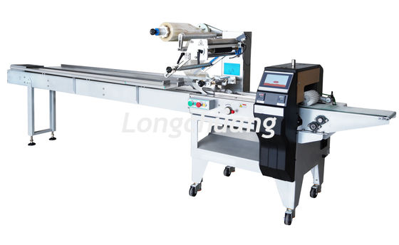 jakość  KN95 Mask Horizontal Flow Pack Machine Disposable Tableware Pillow Pouch Machine fabryka