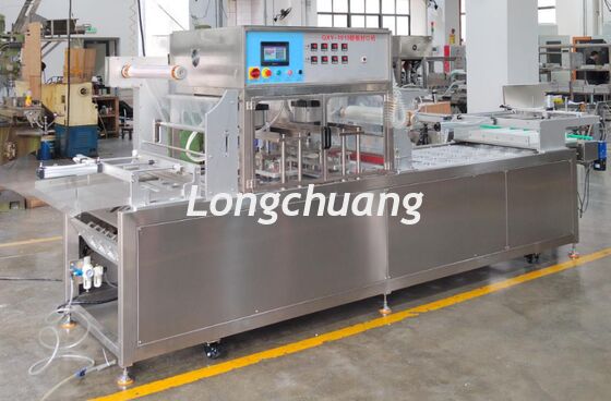 jakość  LC-QXY-1913 Fully Automatic Vucuum Disc Chain Plate Filling And Sealing Machine fabryka