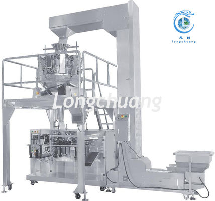 Nuts Premade Pouch Packing Machine Red Dates DoyPack Raisin Weighing And Packing Machine