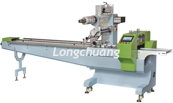 Food Grade Mooncake Horizontal Flow Pack Machine Chleb Poduszka Maszyna pakująca