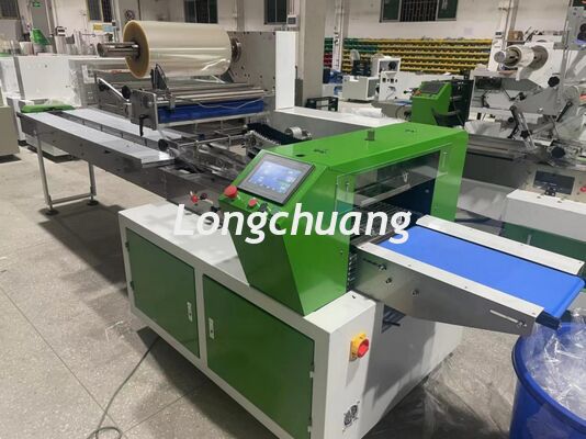 LC-800S Easy Operate Frozen Chicken, Beef, And Pork Vacuum Pillow Packing Machine Flow Pack Packaging Machine With CE Certificate / Horizontal Flow Pack Machine 10-100 Bags/Min Pillow Wrapping Machine